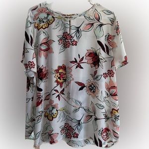 Pretty Short-Sleeved Van Heusen Blouse XL